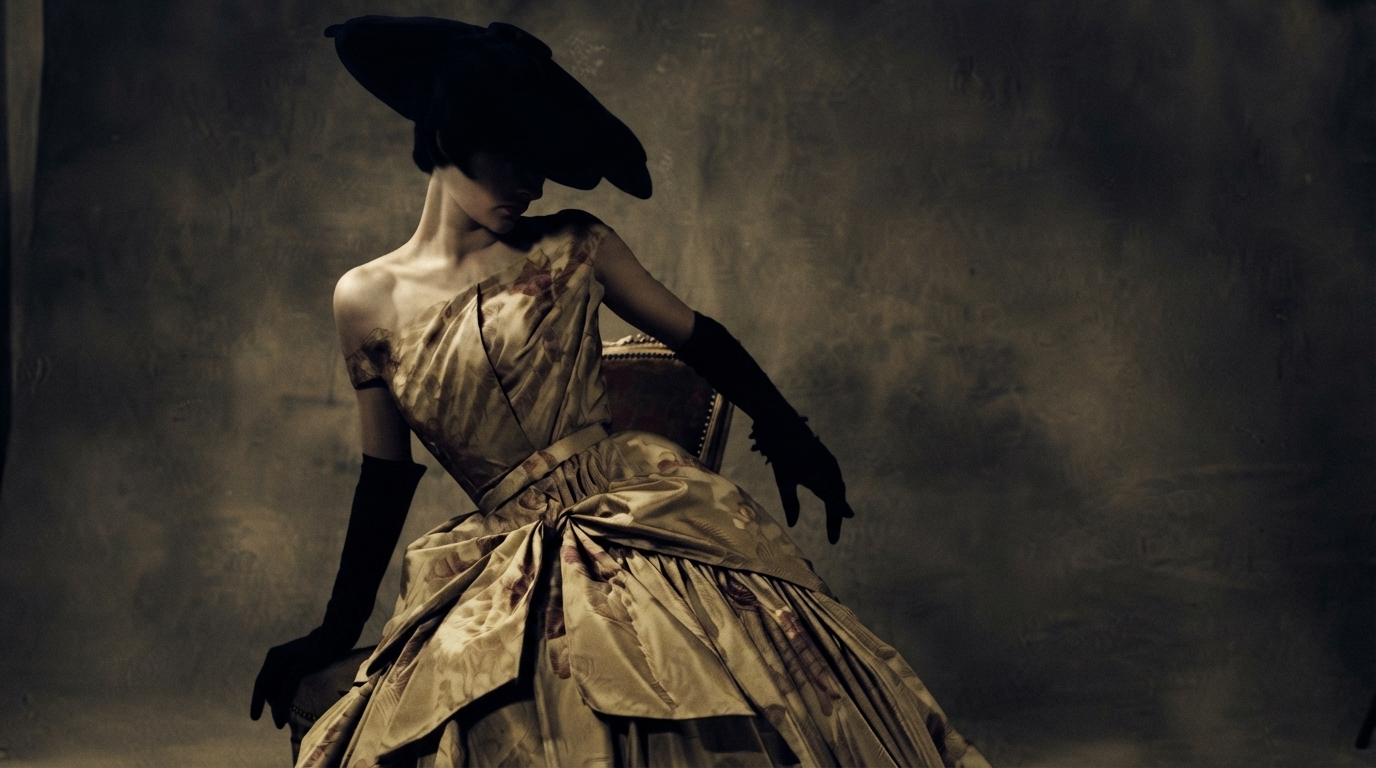Editorial illustration for Defining 20th-Century Haute Couture Silhouettes: Innovation and Enduring Influence