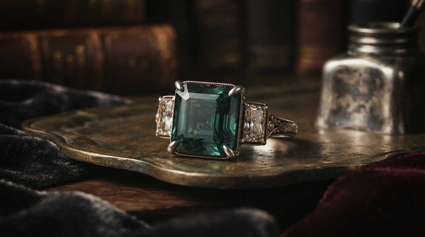 Editorial illustration for Emerald, Asscher, or Radiant: Choosing Between Hall-of-Mirrors Elegance and Modern Sparkle