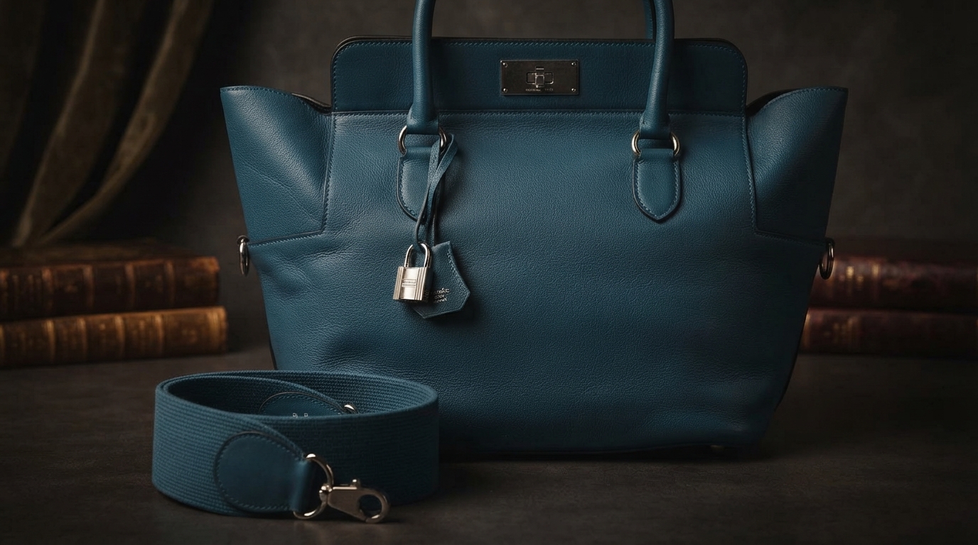 Editorial illustration for Hermès Reimagines Toolbox Bag, Debuts New Silhouettes for Spring 2027